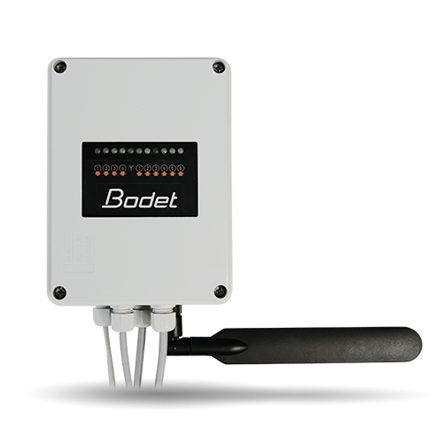 Lockdown alerts: triggering the alert via a phone call or a text message GSM control box