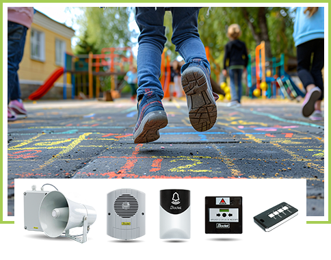 Quel dispositif de sonneries interclasses et d’alertes PPMS installer dans une école maternelle ou primaire ?