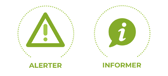 Informer et alerter avec le Boîtier Bouton IP Harmonys