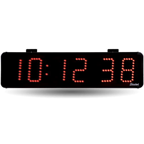 Outdoor LED clock: Digital clock for travellers HMS LED 10