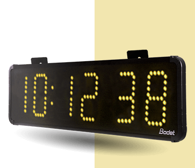 HMS LED 10 blue clock Watch-LED-HMS-10