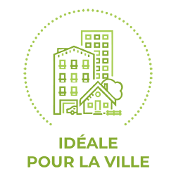 L'horloge HMT LED 20 est idéale pour les milieux urbains
