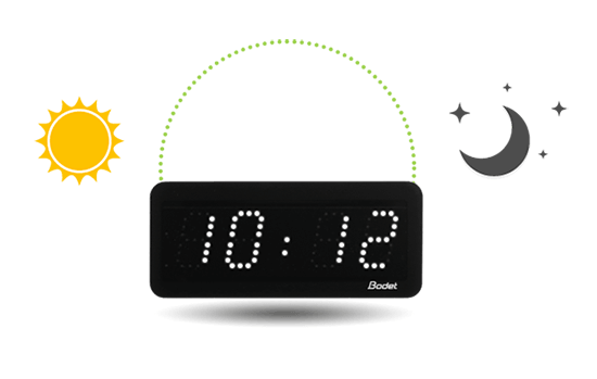 Style 5 LED clocks with programmable function Style 5 LED clocks with programmable function