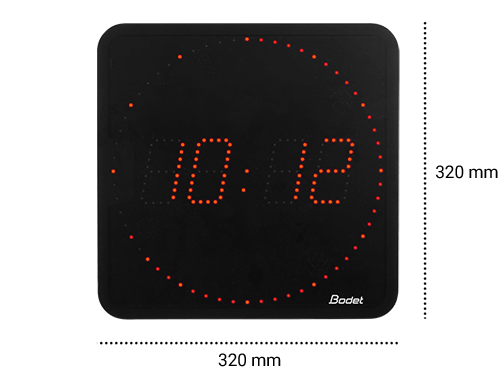 Dimensions Style 7 Ellipse clocks