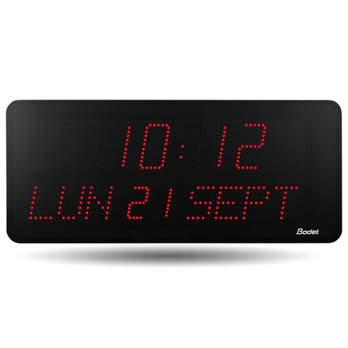 Style 10D LED clock: finance and transport sectoraHorloge LED Style 10D : secteur de la finance et du transport Style 10 Date