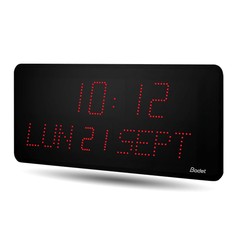 Horloge LED Style 10D : secteur de la finance et du transport Style 10 Date