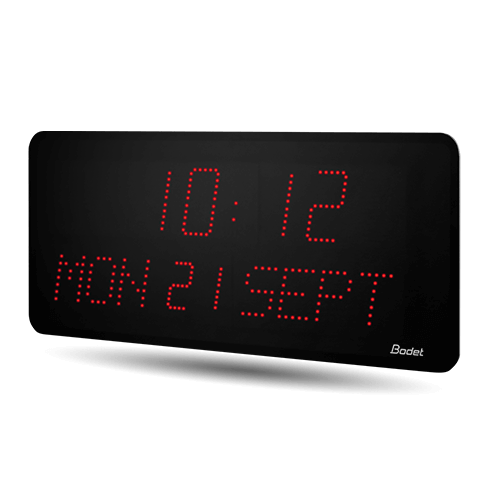 LED-Uhr Style 10D: Finanz- und Transportsektor Style 10 Date