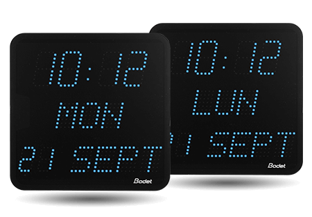 List of style 7 date led clock features