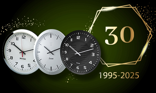 L’horloge Profil fête ses 30 ans : 3 décennies au service du temps