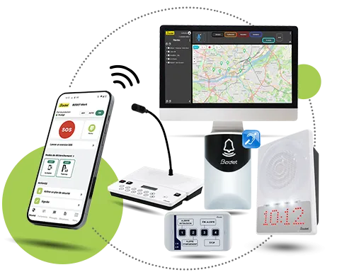 L’application mobile pour le déclenchement d’alertes sur les produits de la gamme Harmonys 