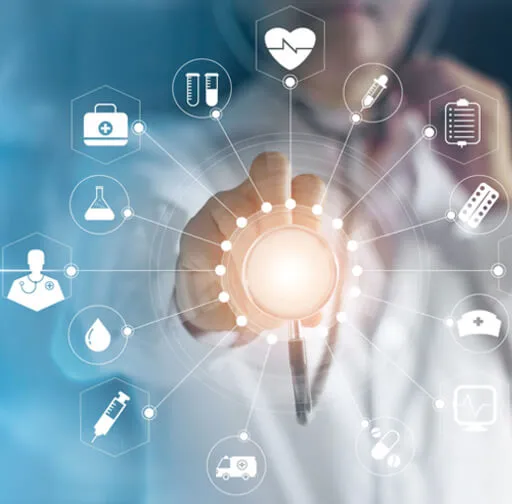 The background of hospitals in France