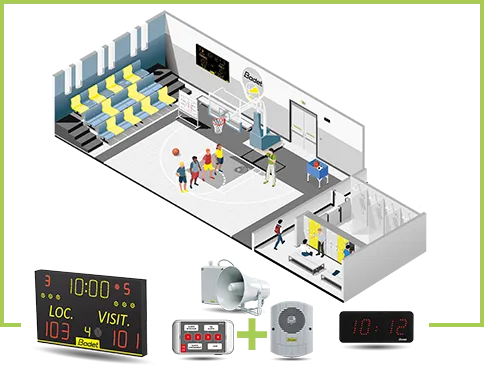 How to equip the sports hall of a higher education establishment?