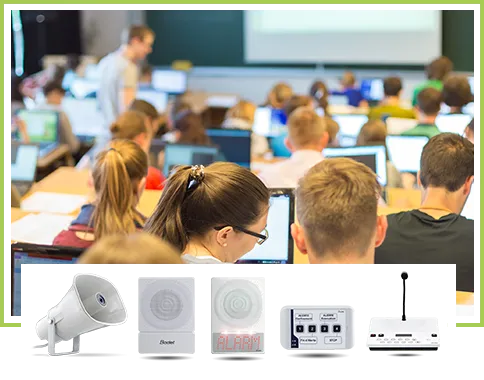 Wie verwaltet man das Sicherheitssystem in einer weiterführenden Schule?