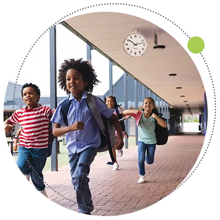 Which clock to use in a primary school?