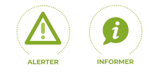 Informer et alerter avec le Boîtier Bouton IP Harmonys