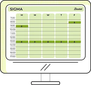 Programming the Harmonys Button Box is easy using the SIGMA software.
