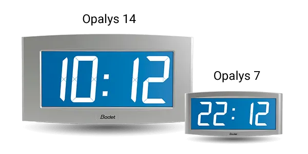 L'Opalys 14, une horloge de grande taille