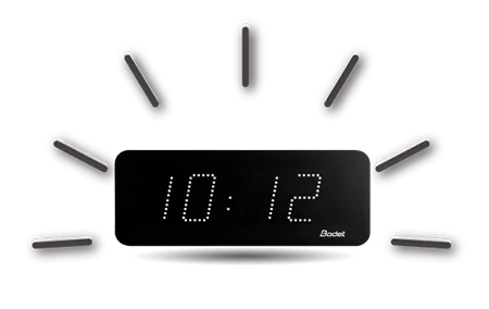 Helligkeit der Led-Uhr Style 10