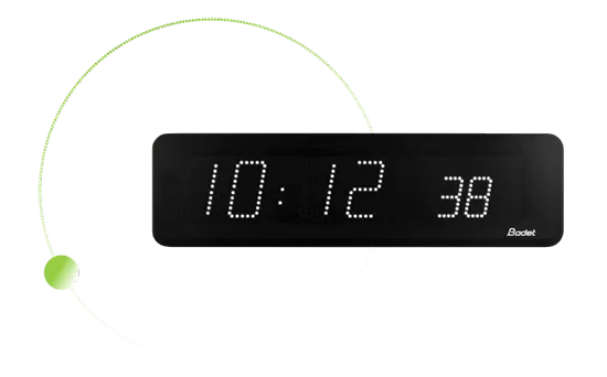Horloge led Style 10s synchronisation