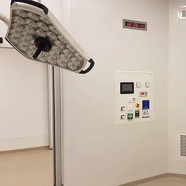 Horloge led style 7s hopital intégré au domaine de la santé