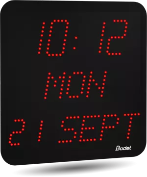 indoor led clock style 7D