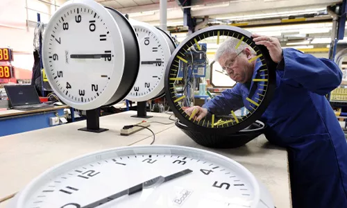 Manufacturing of Bodet Time Manufacturing of Bodet Time