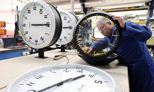 Manufacturing of Bodet Time