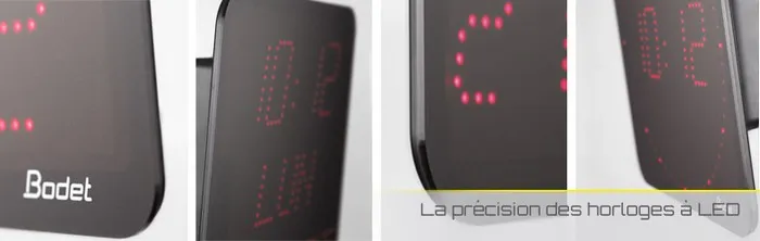led digital clock banner style range