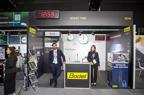 Bodet Time sera présent à Intersec Saudi Arabia, à Riyadh