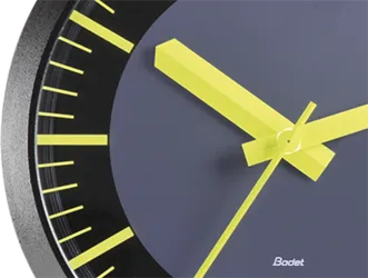 design analog clock TGV profile