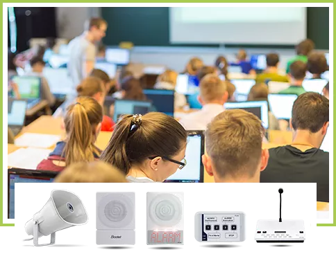 Wie verwaltet man das Sicherheitssystem in einer weiterführenden Schule?