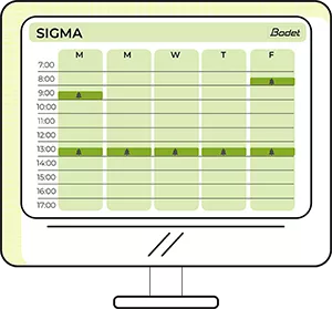 Programming the Harmonys Button Box is easy using the SIGMA software. Programming the Harmonys Button Box is easy using the SIGMA software.