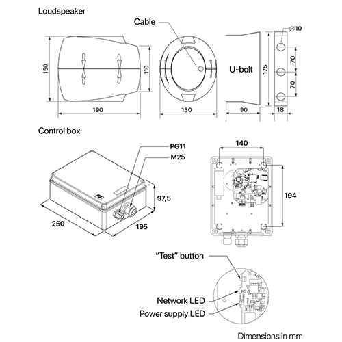 Bodet Harmonys Sound Projector