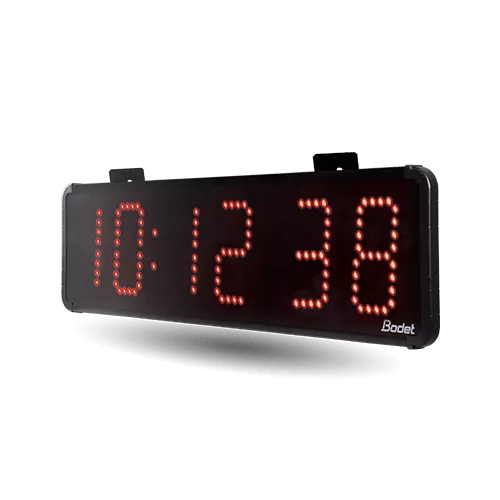 LED-Außenuhr: Digitaluhr für Reisende HMS LED 10