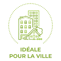 L'horloge HMT LED 20 est idéale pour les milieux urbains