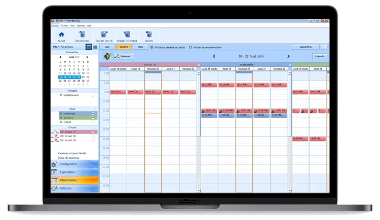 Logiciel Sigma pour une prise en main facilitée