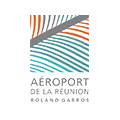 Logo aeroport reunion roland garros