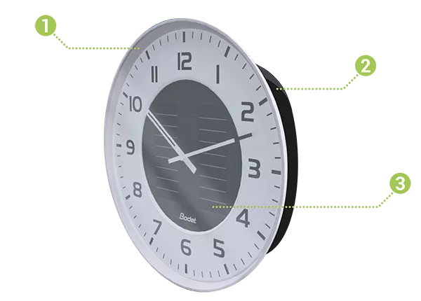 La 930 L est une horloge éco-conçue, durable et écologique. La 930 L est une horloge éco-conçue, durable et écologique.