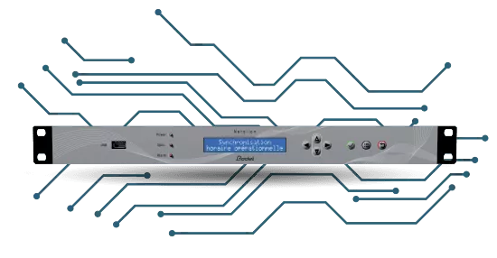 Display accurate, low-cost time thanks to the Bodet time server