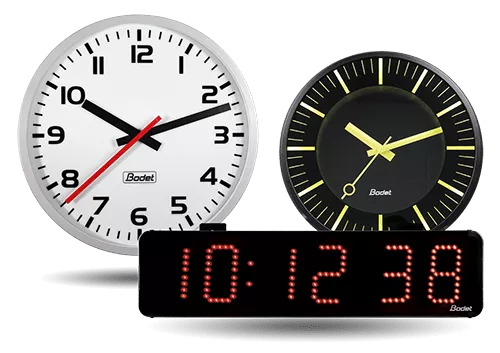 Railway station underground clocks